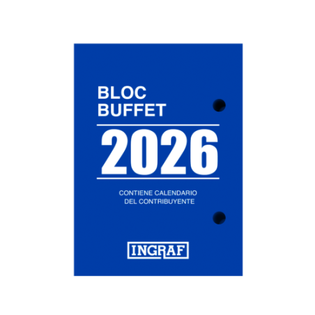 30177-BLOC BUFFET 2026 INGRAF CASTELLANO INGRAF 356408