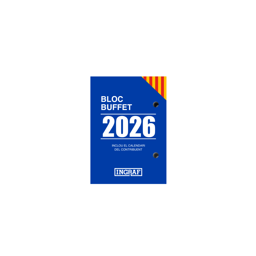 30179-BLOC BUFFET 2026 INGRAF CATALAN INGRAF 356434