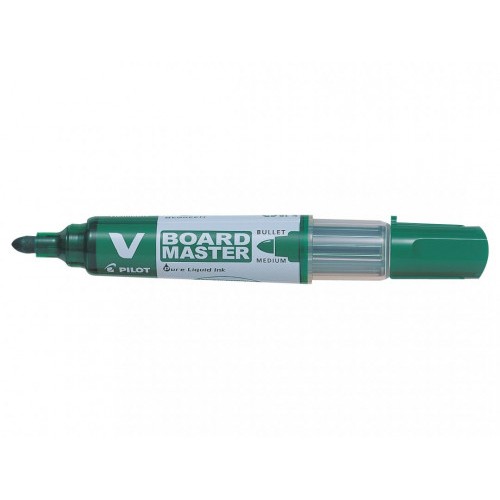 302-ROTULADOR PIZARRA VBOARD 1.8 PUNTA FIBRA VERDE PILOT WBMA-VBM-M-G-BG