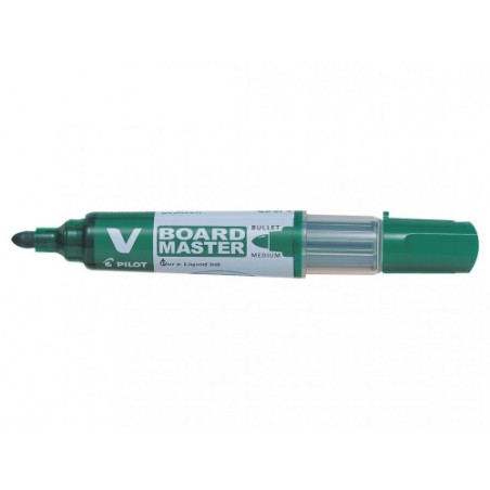 302-ROTULADOR PIZARRA VBOARD 1.8 PUNTA FIBRA VERDE PILOT WBMA-VBM-M-G-BG