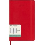 30237-AGENDA 2026 TAPA BLANDA 12 MESES SEMANAL L (13 X 21 CM) ROJO MOLESKINE DSF212WN3Y26