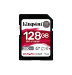 30244-Kingston Technology Canvas React Plus 128 GB SD UHS-II Clase 10