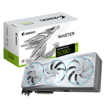 30263-GIGABYTE AORUS GeForce RTX 5090 MASTER ICE 32G Tarjeta Grafica - 32GB GDDR7, 512 bits, PCI-E 5.0, XXXX MHz Frecuen