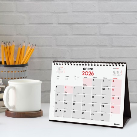 30290-CALENDARIO 2026 SOBREMESA NEUTRO ESCRIBIR S 210X150MM FINOCAM 780100026