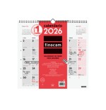 30299-CALENDARIO 2026 NEUTRO PARED ESCRIBIR L 340X320MM FINOCAM 780070026