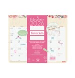 30305-CALENDARIO 2026 PARED IMAN TRENDY DESIGN ESCRIBIR 250X200MM FINOCAM 787510126