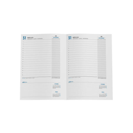 30332-AGENDA 2026 ROMA D/P 15x21 NEGRA CON ESPIRAL CASTELLANO INGRAF 356409