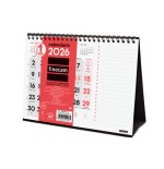 30339-CALENDARIO 2026 SOBREMESA NEUTRO NUMEROS GRANDES+NOTAS S 210X150MM FINOCAM 781370026