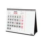 30341-CALENDARIO 2026 SOBREMESA NEUTRO NUMEROS GRANDES+NOTAS S 210X150MM FINOCAM 781370026