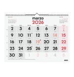 30355-CALENDARIO 2026 NEUTRO PARED NUMEROS GRANDES L 430X310MM FINOCAM 780010026