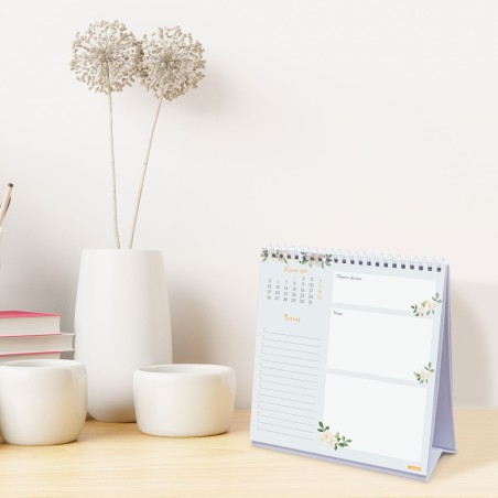 30363-CALENDARIO 2026 SOBREMESA TRENDY DESIGN ESCRIBIR 190X190MM FINOCAM 787060126