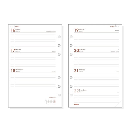 30367-RECAMBIO ANUAL 2026 R593 OPEN500 117X181MM SEMANA VISTA HORIZONTAL FINOCAM 711580026