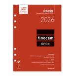 30376-RECAMBIO ANUAL 2026 R1099 OPEN1000 155X215MM SEMANA VISTA VERTICAL FINOCAM 711520026