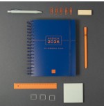 30388-AGENDA 2026 TEMPUS 1/4 155X217MM DIA PAGINA AZUL FINOCAM 626301026