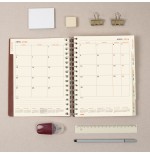 30395-AGENDA 2026 TEMPUS 1/4 155X217MM DIA PAGINA BURDEOS FINOCAM 626307426