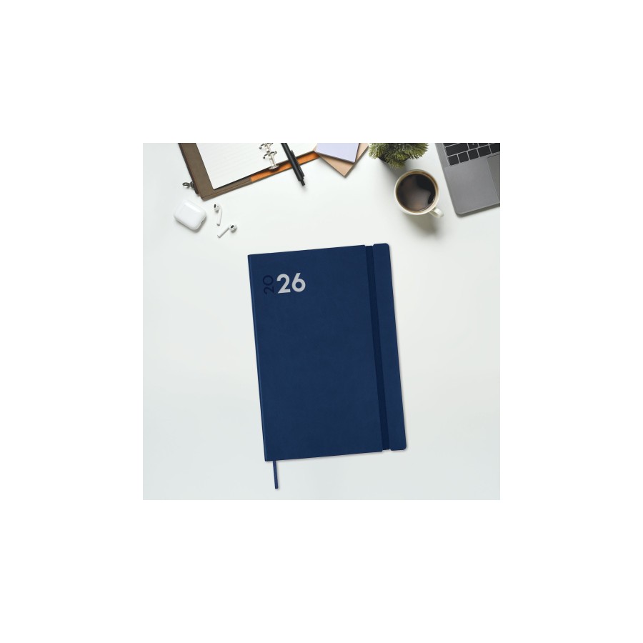 30419-AGENDA 2026 DYNAMIC MARA Y11 164X240MM DIA PAGINA AZUL FINOCAM 621981026