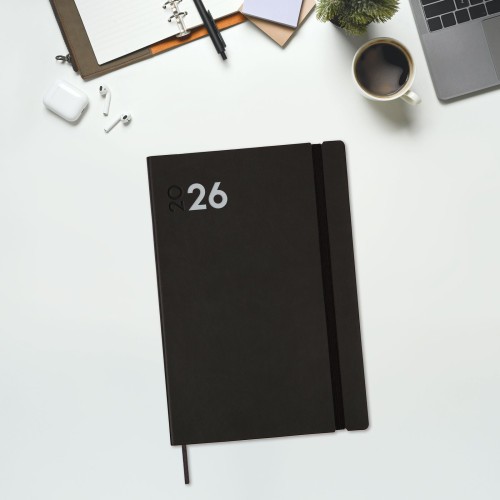 30422-AGENDA 2026 DYNAMIC MARA Y11 164X240MM DIA PAGINA NEGRO FINOCAM 621986026