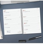 30431-AGENDA 2026 BASIC OPAQUE E10 155X212MM SEMANA VISTA HORIZONTAL AZUL FINOCAM 742761026