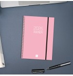 30436-AGENDA 2026 BASIC OPAQUE E10 155X212MM SEMANA VISTA HORIZONTAL ROSA FINOCAM 742764526