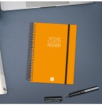 30455-AGENDA 2026 BASIC OPAQUE E10 155X212MM DIA PAGINA NARANJA FINOCAM 742912926