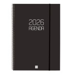30456-AGENDA 2026 BASIC OPAQUE E40 210X297MM SEMANA VISTA HORIZONTAL NEGRO FINOCAM 742786026