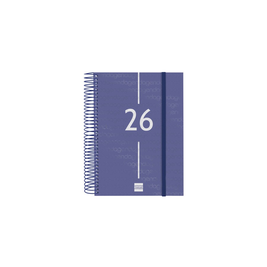 30482-AGENDA 2026 BASIC YEAR E10 155X212MM DIA PAGINA AZUL FINOCAM 741101026