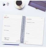 30483-AGENDA 2026 BASIC YEAR E10 155X212MM DIA PAGINA AZUL FINOCAM 741101026
