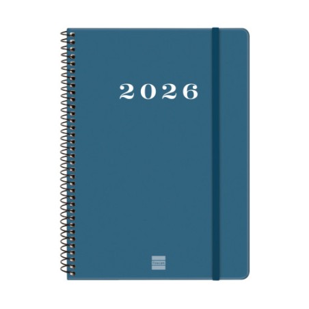 30494-AGENDA 2026 BASIC MY E10 155X212MM SEMANA VISTA HORIZONTAL AZUL FINOCAM 743501026