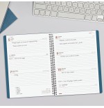 30495-AGENDA 2026 BASIC MY E10 155X212MM SEMANA VISTA HORIZONTAL AZUL FINOCAM 743501026