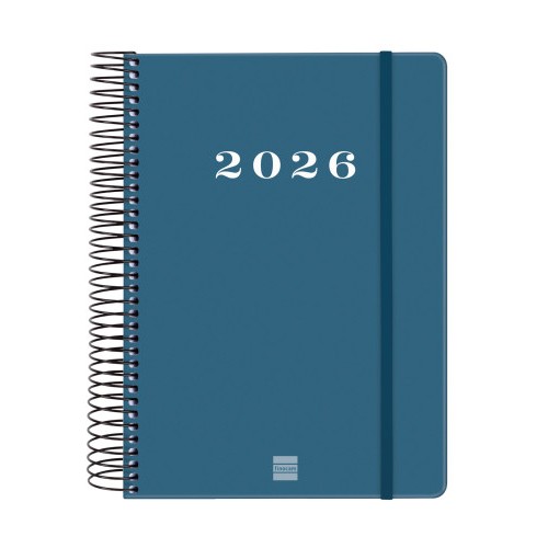 30503-AGENDA 2026 BASIC MY E10 155X212MM DIA PAGINA AZUL FINOCAM 743521026