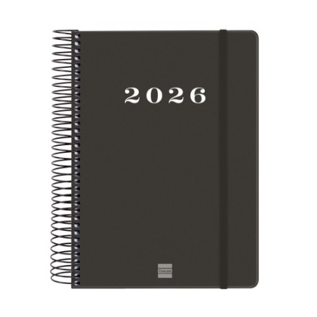 30508-AGENDA 2026 BASIC MY E10 155X212MM DIA PAGINA NEGRO FINOCAM 743526026