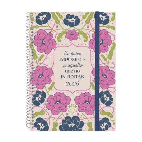 30512-AGENDA 2026 TRENDY DESIGN E10 155X212MM SEMANA VISTA HORIZONTAL IMPOSIBLE FINOCAM 742232526