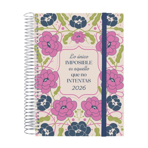 30518-AGENDA 2026 TRENDY DESIGN E10 155X212MM DIA PAGINA IMPOSIBLE FINOCAM 742312526