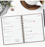 30527-AGENDA 2026 TRENDY ALMA E10 155X212MM SEMANA VISTA HORIZONTAL NEGRO FINOCAM 762020126