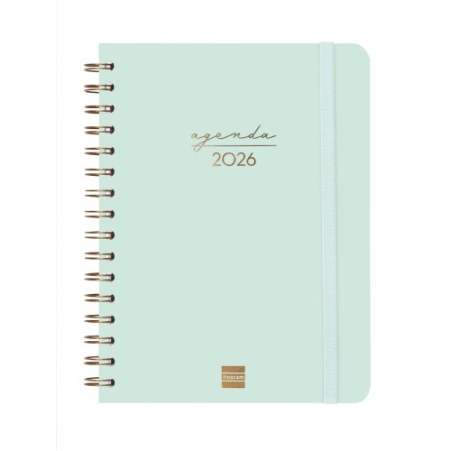 30528-AGENDA 2026 TRENDY ALMA E10 155X212MM SEMANA VISTA HORIZONTAL MENTA FINOCAM 762020326