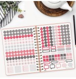 30543-AGENDA 2026 TRENDY ALMA E10 155X212MM DIA PAGINA CORAL FINOCAM 762040526