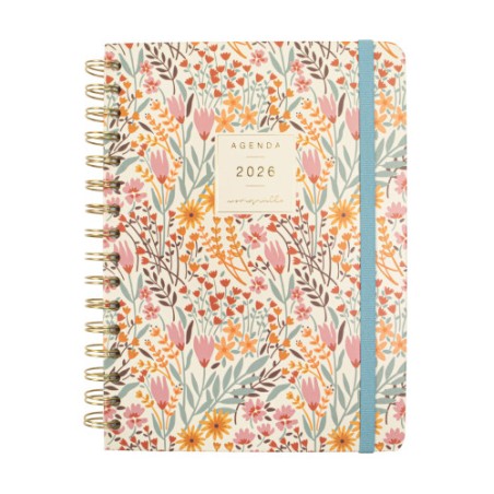 30554-AGENDA 2026 MONIQUILLA E10 155X212MM SEMANA VISTA HORIZONTAL ESPIGA FINOCAM 770100226