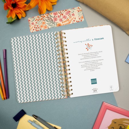 30559-AGENDA 2026 MONIQUILLA E10 155X212MM DIA PAGINA ESPIGA FINOCAM 770110226