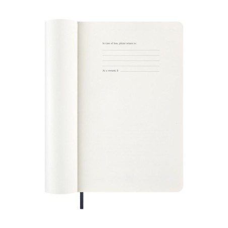 30568-AGENDA 2026 TAPA BLANDA 12 MESES SEMANAL L (13 X 21 CM) AZUL ZAFIRO MOLESKINE DSB2012WN3Y26