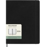 30569-AGENDA 2026 TAPA BLANDA 12 MESES SEMANAL XL (19 X 25 CM) NEGRA MOLESKINE DSB12WN4Y26