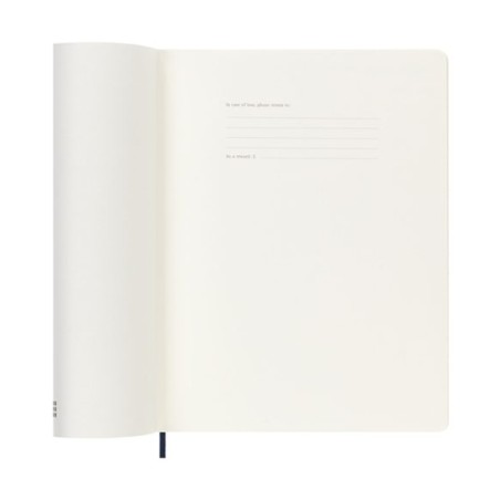 30573-AGENDA 2026 TAPA BLANDA 12 MESES SEMANAL XL (19 X 25 CM) AZUL ZAFIRO MOLESKINE DSB2012WN4Y26