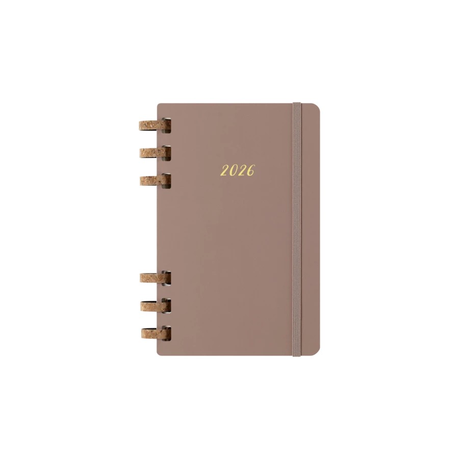30577-AGENDA 2026 TAPA DURA 12 MESES ESPIRAL L (13 X 21 CM) ALMENDRA MOLESKINE DHSPP2912MWH3Y26