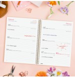 30600-AGENDA 2026 TRENDY DESIGN E10 155X212MM SEMANA VISTA HORIZONTAL FLORA FINOCAM 742233026