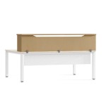 3063-MODULO RECEPCION ALTILLO 200CM ROBLE / ROBLE. MEDIDAS 200X40X30CM. (MESA NO INCLUIDA EN EL PRECIO, SE COMPRA APARTE