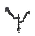 30661-TooQ DB1533TNR-B soporte para monitor 81,3 cm (32") Escritorio Negro