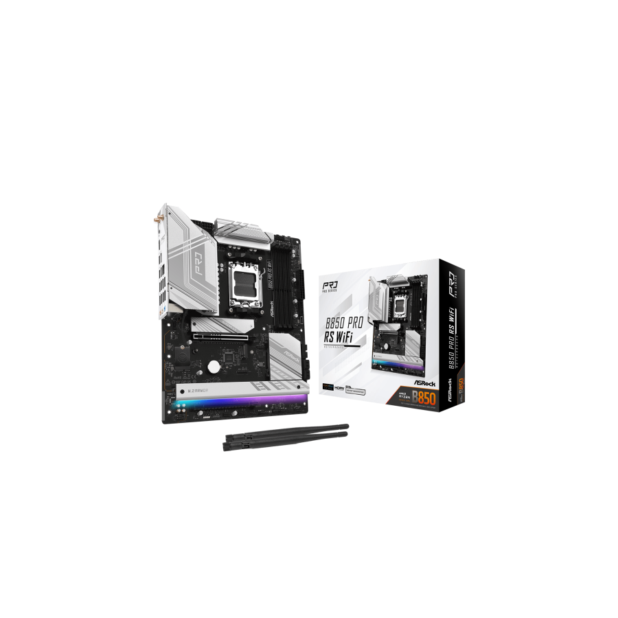30671-Asrock B850 Pro RS WiFi AMD B850 Zocalo AM5 ATX