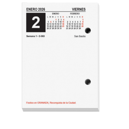 30675-BLOC BUFFET 2026 INGRAF CASTELLANO INGRAF 356408