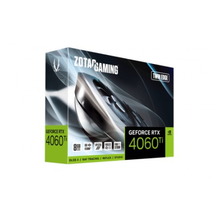 30678-VGA ZOTAC RTX 4060 TI TWIN EDGE ,NV,RTX4060TI,GDDR6,8GB,128BIT,HDMI+3DP,2 VENTILADORES (ZT-D40610E-10M)