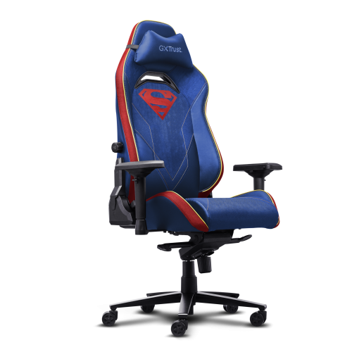 30727-Trust GXT 721SM Ruya Pro Silla para videojuegos universal Asiento acolchado Azul, Rojo