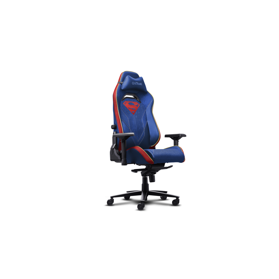 30727-Trust GXT 721SM Ruya Pro Silla para videojuegos universal Asiento acolchado Azul, Rojo